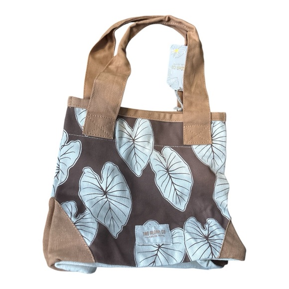 Whole Foods Hawaii Exclusive Kalo Mini Canvas Tote Bag - Picture 3 of 3